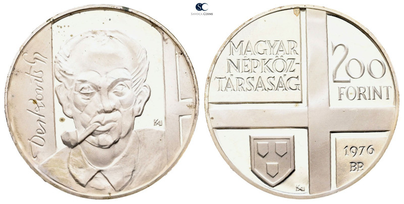 Hungary. AD 1976. Gulya Derkovits
200 Forint 1976

 mm, 28 g



Proof