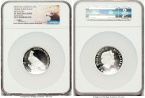 Elizabeth II silver Proof High Relief "Wedge-Tailed Eagle" 8 Dollars (5 oz) 2016-P PR70 Ultra Cameo NGC, Perth mint, KM2218. Mintage: 3,833. Label han...