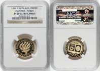 Republic gold Proof "Olympics - Torch" 5000 Dinara 1984 PR69 Ultra Cameo NGC, KM111. HID09801242017 © 2024 Heritage Auctions | All Rights Reserved