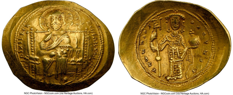 Constantine X Ducas (AD 1059-1067). AV histamenon nomisma (27mm, 4.37 gm, 6h). N...