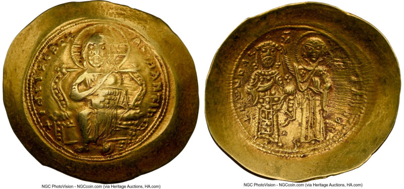 Constantine X Ducas (AD 1059-1067). AV histamenon nomisma (27mm, 4.37 gm, 6h). N...