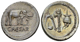 C. Iulius Caesar AR Denarius, 49/48 BC