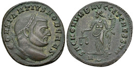 Constantius I AE Nummus, Moneta reverse