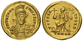 Theodosius II AV Solidus