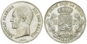 Leopold I AR 2 1/2 Francs 1849