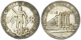 Belgium AR 50 Francs 1935