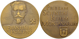 Czechoslovakia AE Medal n.d., Frantisek Posepný