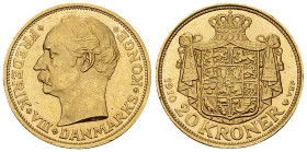 Denmark AV 10 Kroner 1910