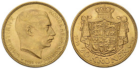 Denmark AV 20 Kroner 1914