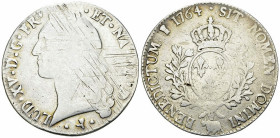 Louis XV, AR Ecu au bandeau 1764, Pau