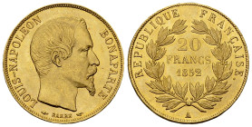 Louis-Napoléon, AV 20 Francs 1852 A, Paris