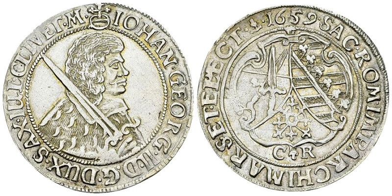 Sachsen, AR 1/4 Taler 1659 

Deutschland. Sachsen. Johann Georg II (1656-1680)...