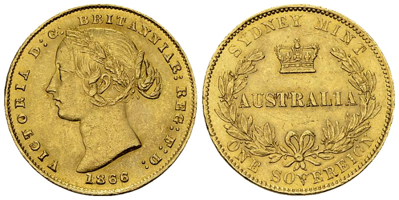 Victoria AV Sovereign 1866 

Australia. Victoria. AV Sovereign 1866 (7.95 g)....