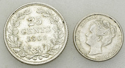 Netherlands, Lot of 2 AR coins