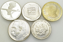 Poland, Lot of 5 AR coins
