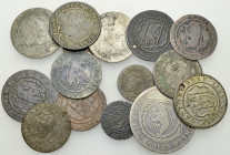 Bern, Lot von 15 Kantonalmünzen