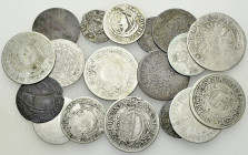 Schweiz, Lot von 18 Kantonalmünzen