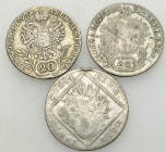 Europe, Lot of 3 AR coins