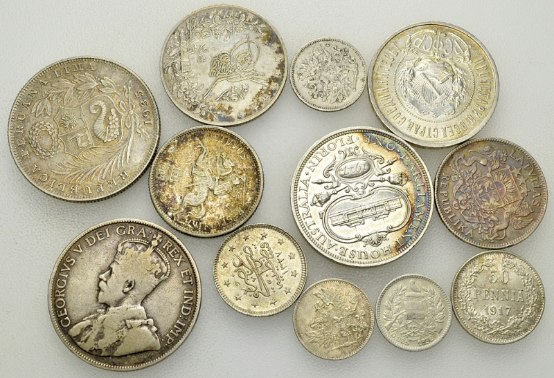 World, Lot 12 AR coins 

World. Lot of 12 (twelve) AR coins.

Various condit...