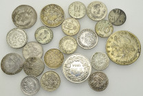 World, Lot of 21 AR coins