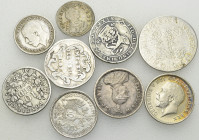 World, Lot of 9 AR coins