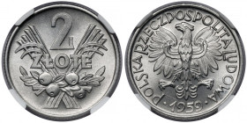 2 złote 1959 - najrzadszy rocznik