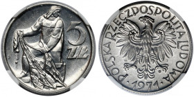 Rybak 5 złotych 1971