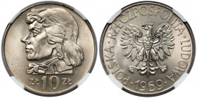 10 złotych 1969 Kościuszko