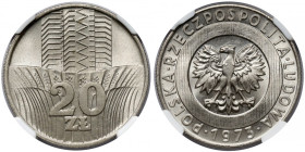 20 złotych 1973 Wieżowiec