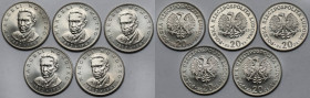 20 złotych 1983 Nowotko - zestaw (5szt)