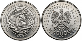 Próba NIKIEL 20.000 złotych 1994 Powstanie Kościuszkowskie