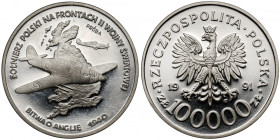 Próba NIKIEL 100.000 złotych 1991 Bitwa o Anglię