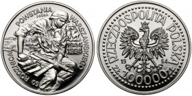 Próba NIKIEL 100.000 złotych 1994 Powstanie Warszawskie