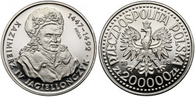 Próba NIKIEL 200.000 złotych 1993 Kazimierz IV Jagiellończyk - popiersie