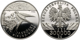 Próba NIKIEL 300.000 zł 1993 Jaskółki