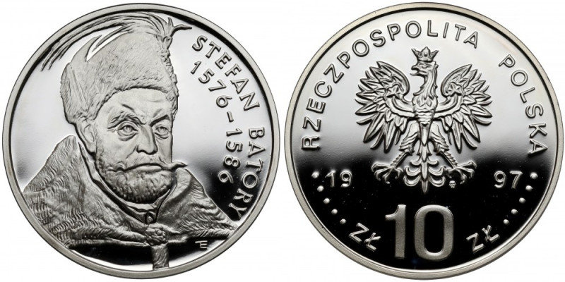 10 złotych 1997 Stefan Batory - popiersie