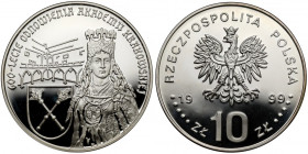 10 złotych 1999 Akademia Krakowska