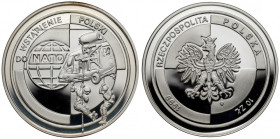 10 złotych 1999 Wstąpienie Polski do NATO
