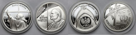 10 złotych 1997-1999 Jan Paweł II - zestaw (2szt)