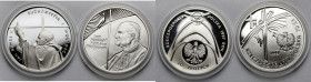10 złotych 1997-1999 Jan Paweł II - zestaw (2szt)