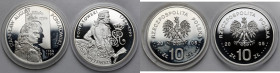 10 złotych 2005 Poniatowski - zestaw (2szt)
