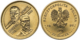 2 złote 1996 Henryk Sienkiewicz