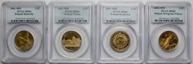 2 złote 2001-2008 - zestaw (4szt)