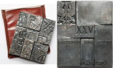 Medal, 25-lecie Narodowego Banku Polskiego 1970