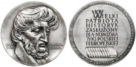 Medal SREBRO Joachim Lelewel 1981 - zasłużony dla numizmatyki