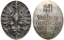 Medal SREBRO 300-lecie Odsieczy Wiedeńskiej 1983