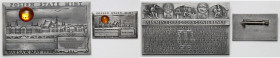 Plakieta Konferencja Dyrektorów Mennicy 1996 + miniatura (2szt)