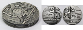 Medal Millenium Gdańska 1997 - dwuczęściowy