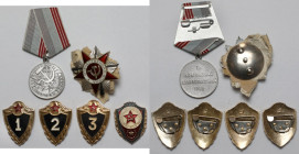 Rosja / ZSRR, Zestaw odznak (6szt)