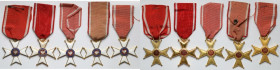 PRL, Order Odrodzenia Polski kl.V - zestaw (5szt)